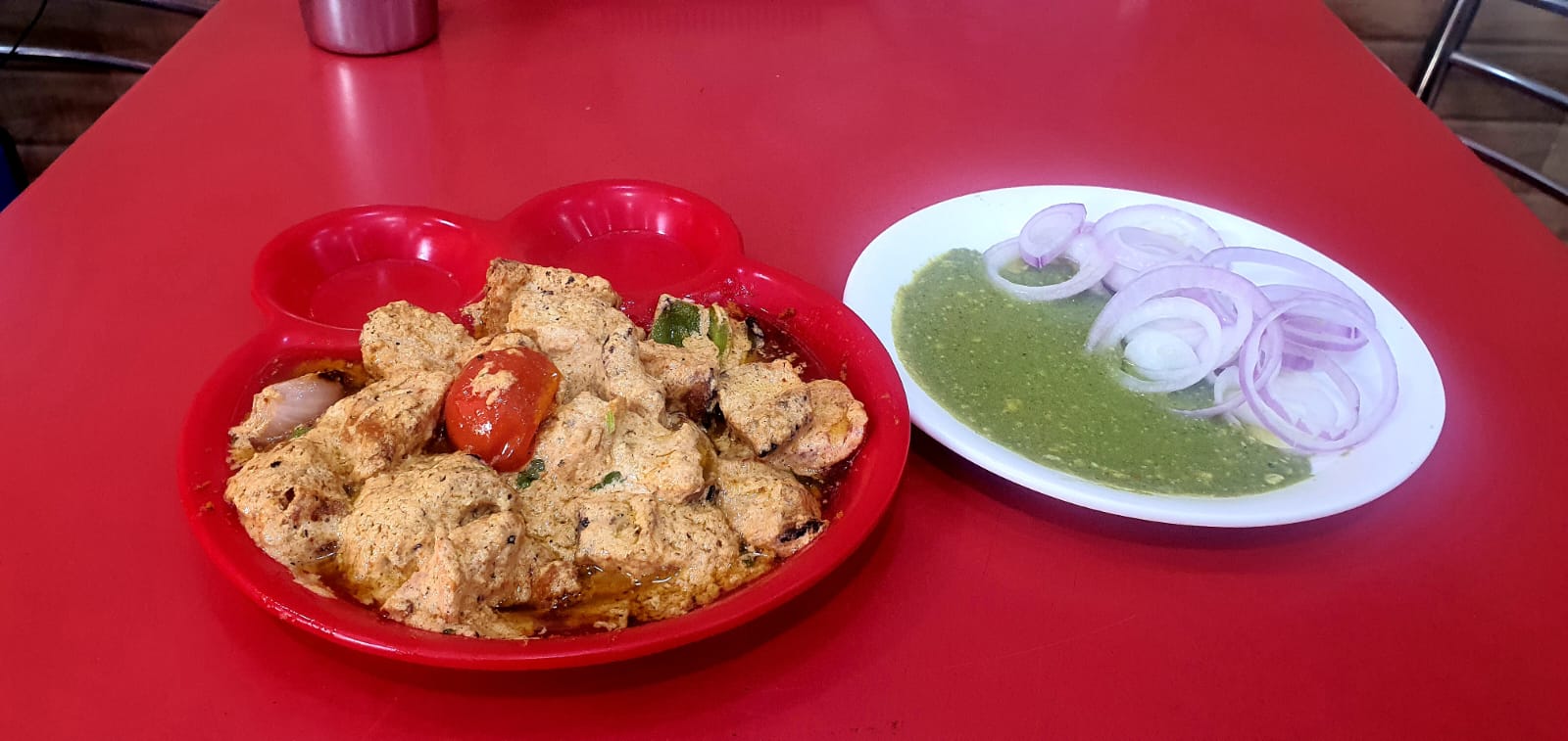 Malai Chaap vegetarian dish